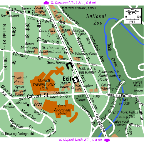 Woodley Park-Zoo Metro Area
